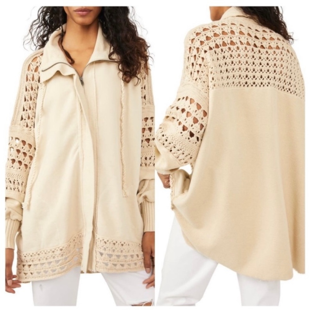 NWOT free people dune bug cardigan